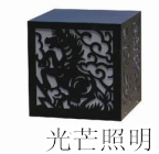 寧夏景觀雕塑柱頭燈